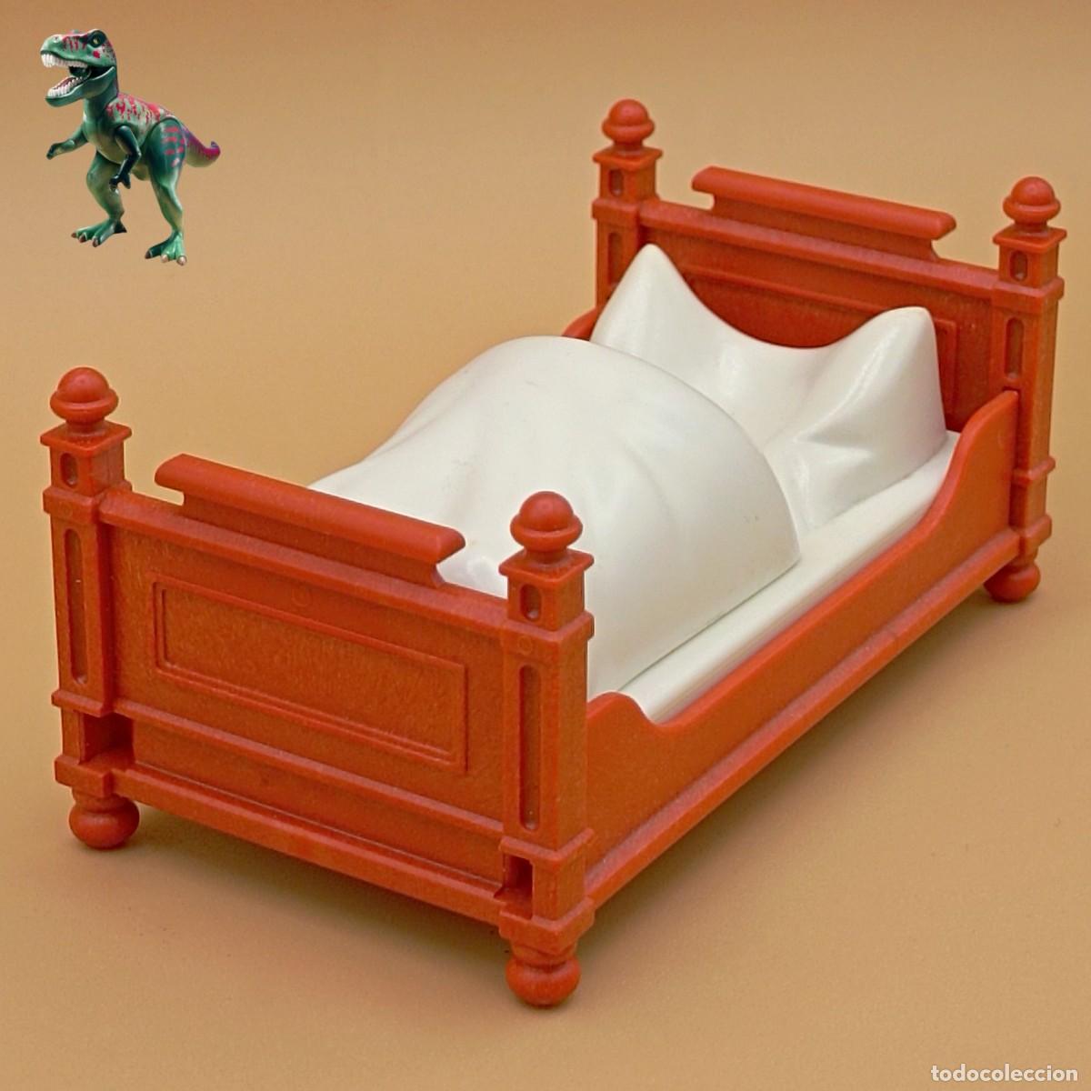 Playmobil: Playmobil cama de adulto marron colchon manta sabanas casa mansion victoriana 4145 5763
