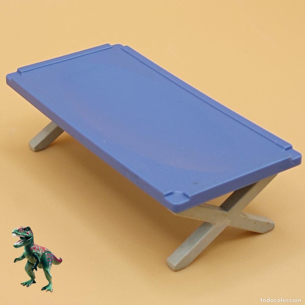 Playmobil: Playmobil cama de caba&ntilde;a azul camilla colchon casa del arbol 3217 3885 4057 4064 4826 5004 5746 5759