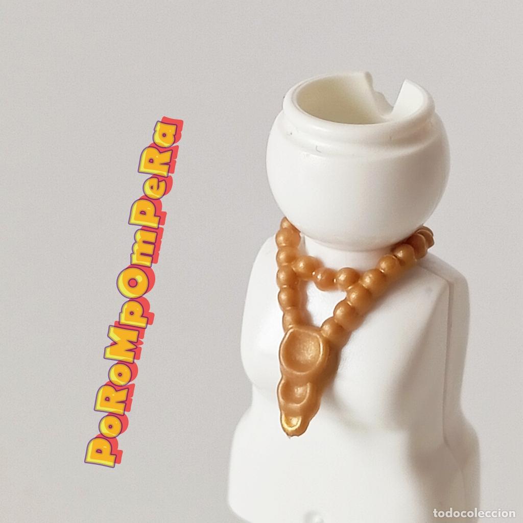 Playmobil: PLAYMOBIL collar dorado oscuro similar 3029 3030 3174 3900 4067 4073 4128 424X 5134 5386 5574 573 D9