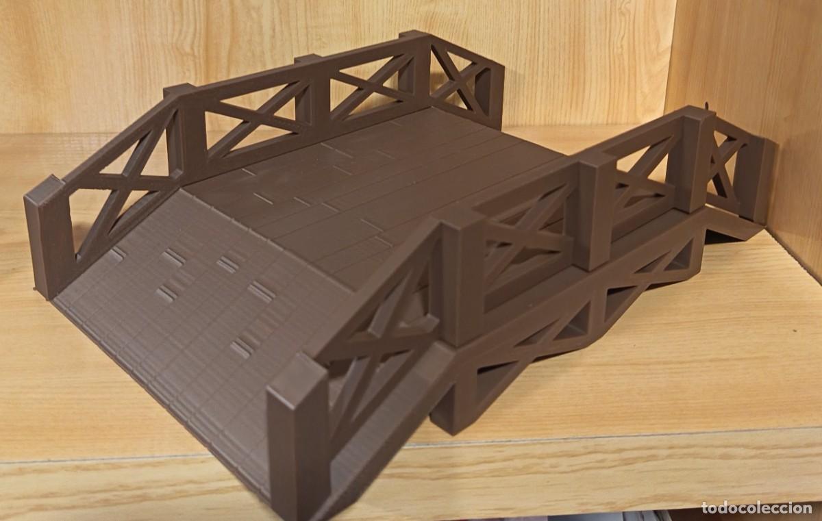 Playmobil: PLAYMOBIL PUENTE GIGANTE REALIZADO EN 3D 27X16