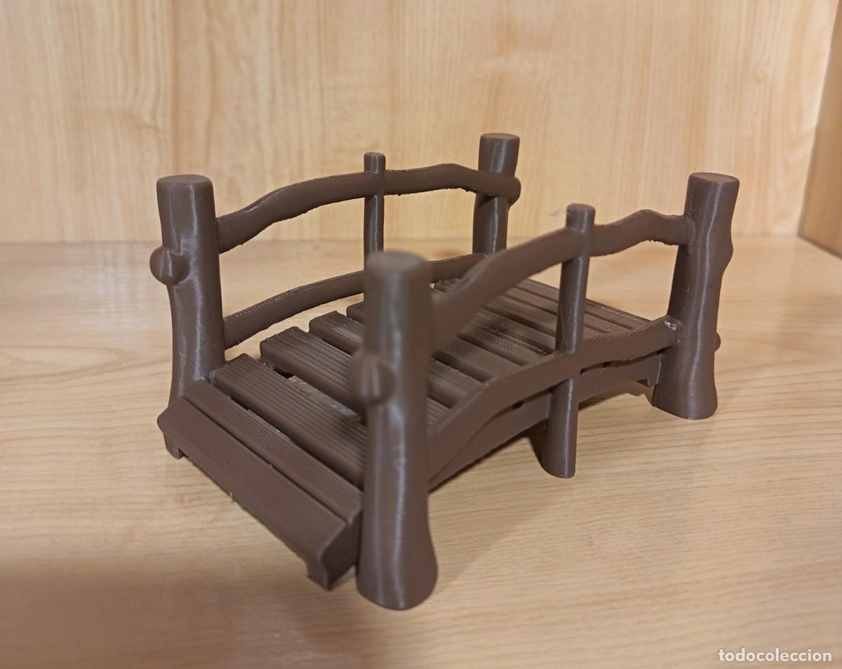 Playmobil: PLAYMOBIL PUENTE PEQUE&Ntilde;O REALIZADO EN 3D
