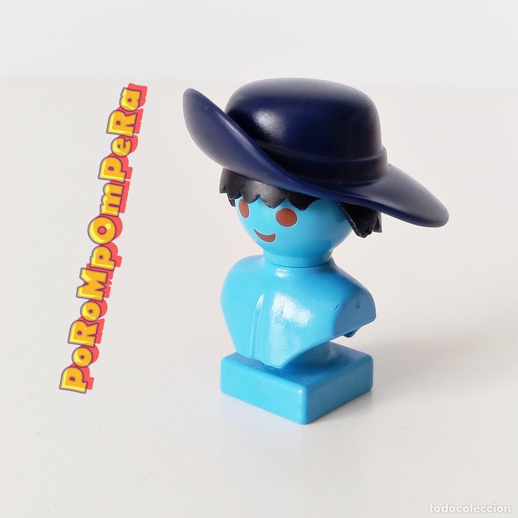 Playmobil: PLAYMOBIL sombrero ala ancha levantada agujero pluma pirata 6840 sobre sorpresa FIGURES Serie 10 D9