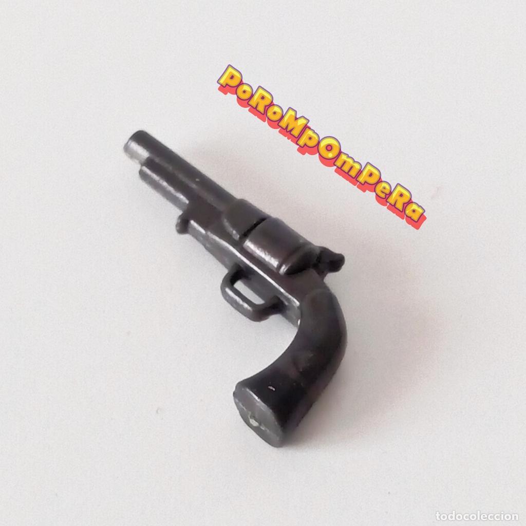Playmobil: PLAYMOBIL revolver cl&aacute;sico oeste COLT 45 pistola nordista sudista vaquero cowboy ej&eacute;rcito uni&oacute;n D7