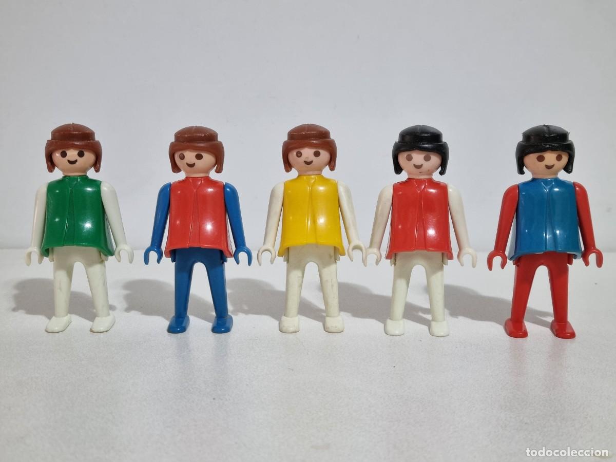 Playmobil: Playmobil Antiguo Lote 5x Mano Fija Figura Mujer Click Adulto Oeste Medieval