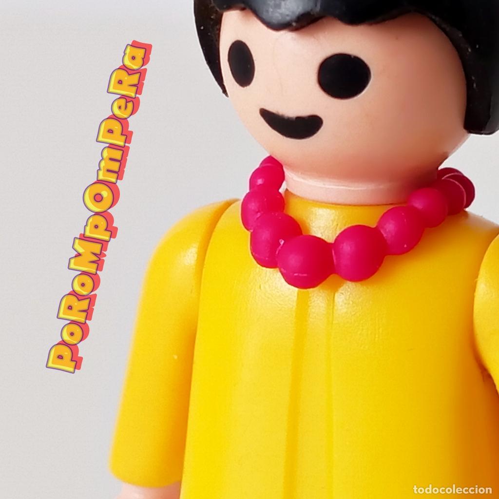 Playmobil: PLAYMOBIL collar fino rosa oscuro perlas colgante cuentas CUSTOM complemento moda accesorio D7