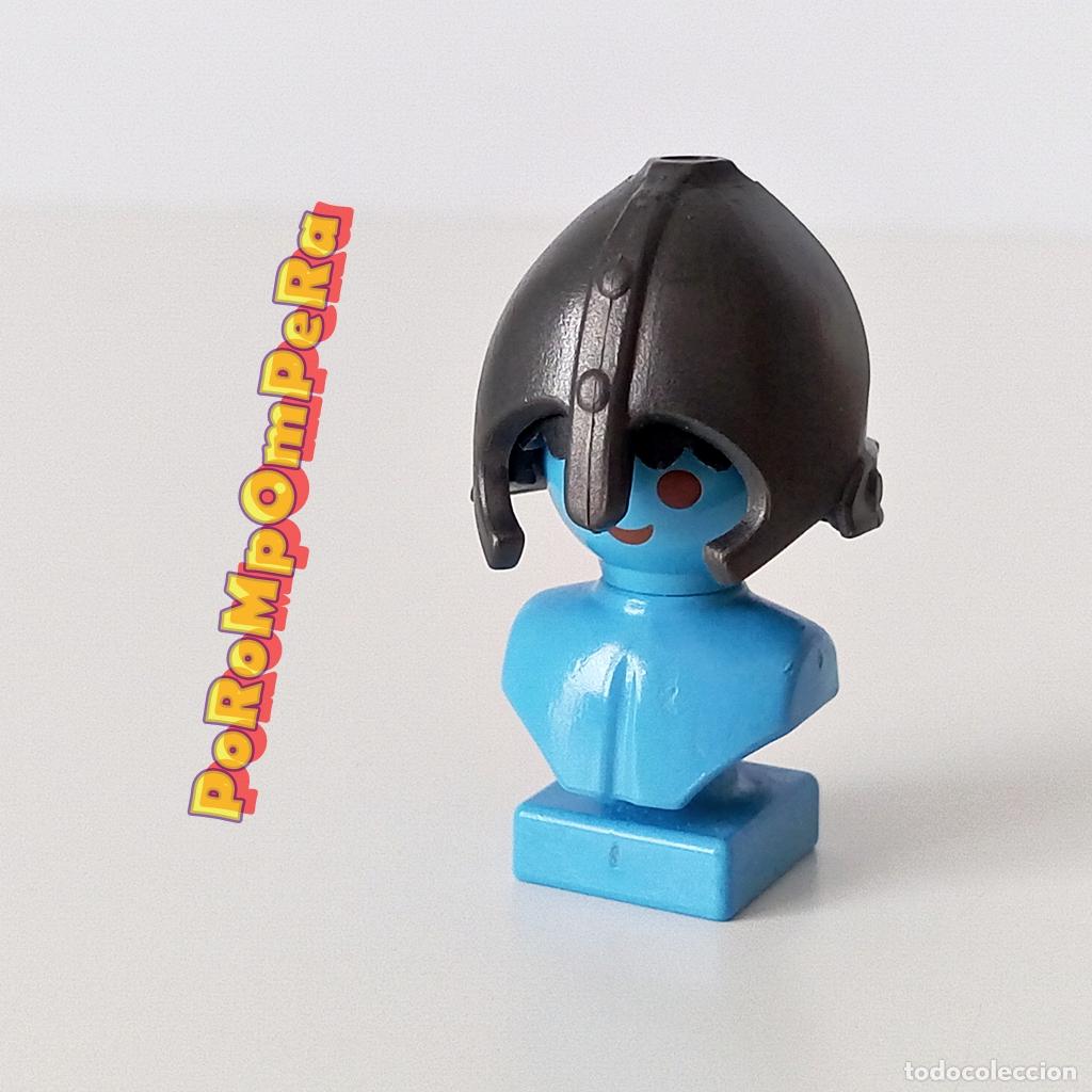 Playmobil: PLAYMOBIL casco oscuro protector nariz agujero caballero medieval 3123 3888 4063 5740 5783 6840 D7