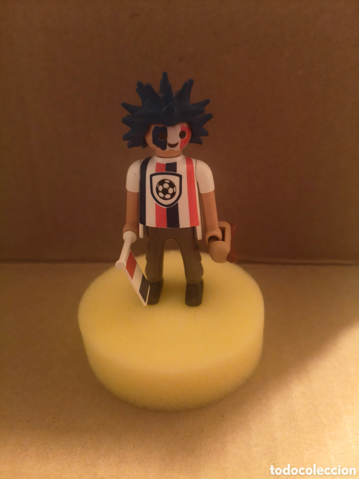 Playmobil: Figura Playmobil hincha deportivo
