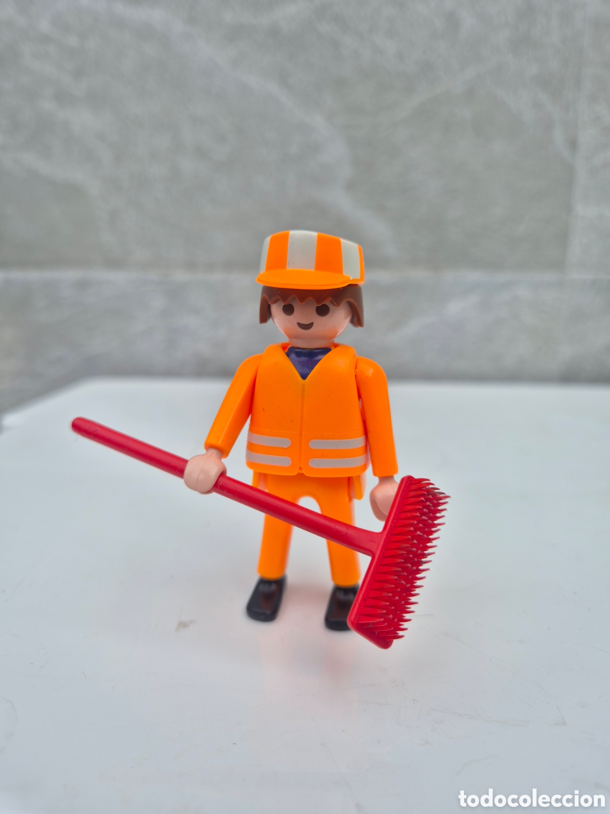 Playmobil: Playmobil figura operario de limpieza