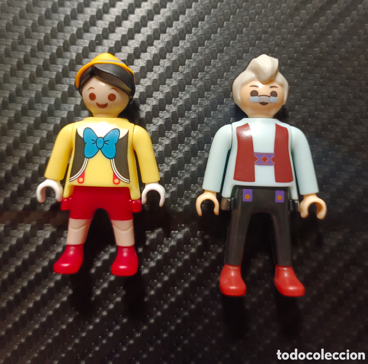 Playmobil: Gepetto y Pinocho playmobil edici&oacute;n limitada kinder sopresa