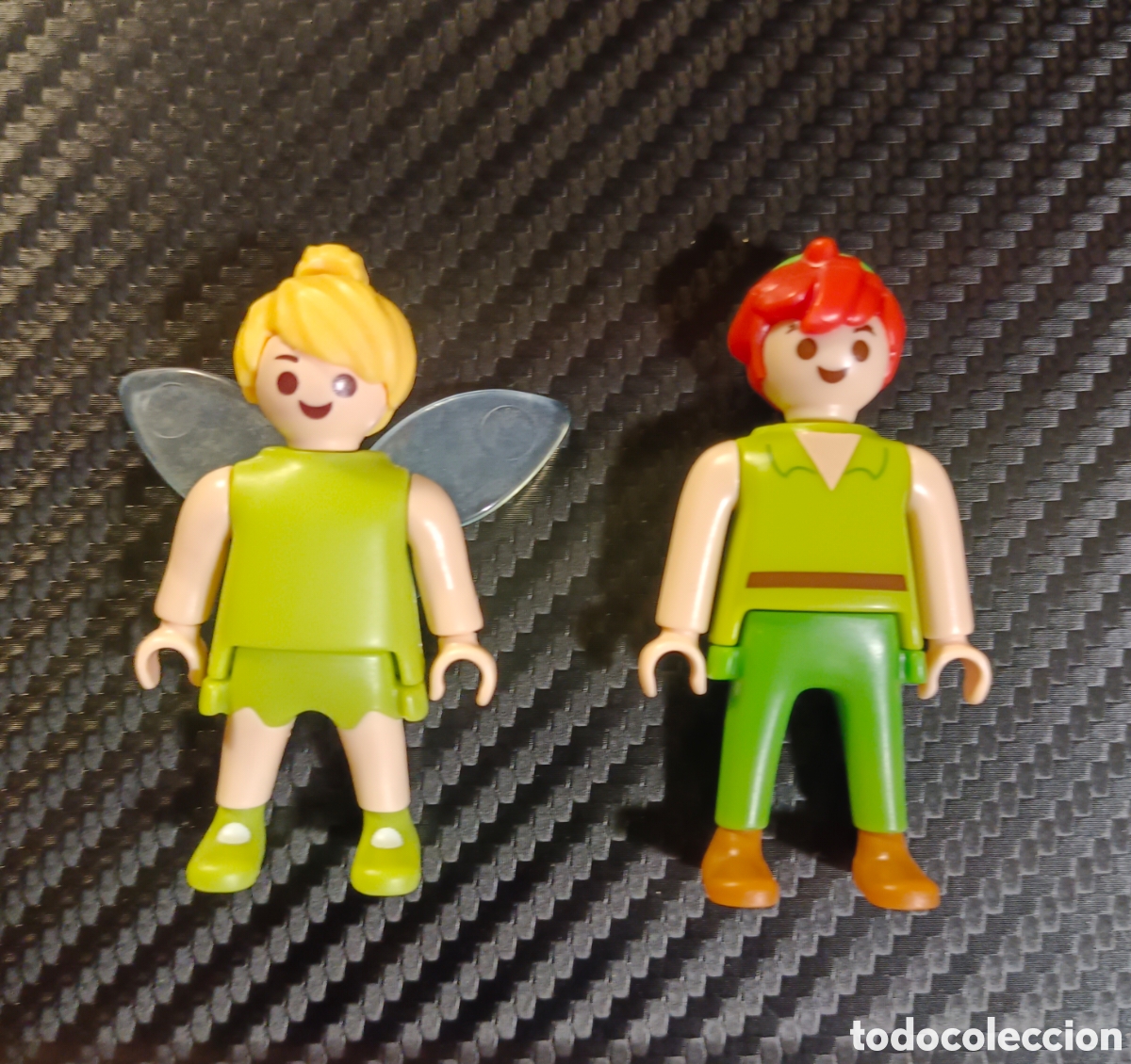 Playmobil: Peter pan y Campanilla playmobil edici&oacute;n limitada kinder sorpresa