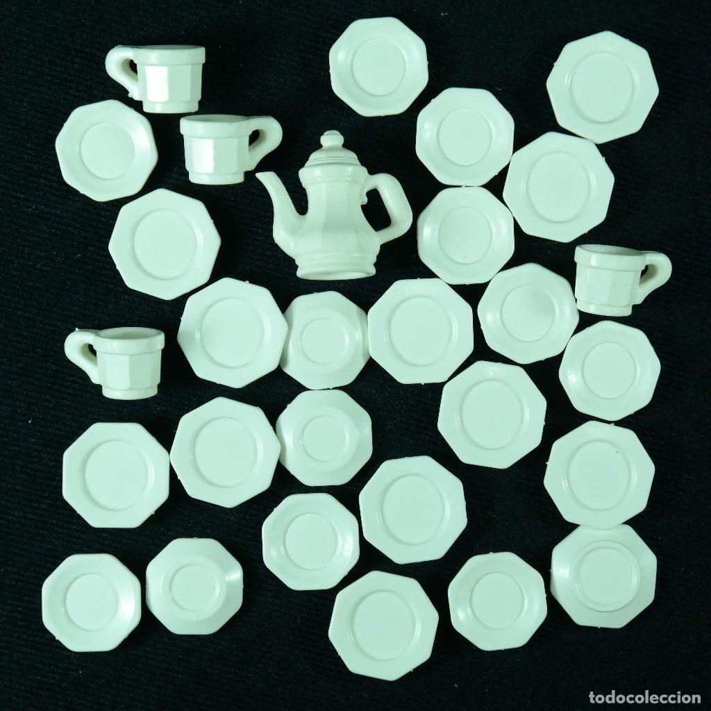 Playmobil: Playmobil platos totalmente blancos ☼