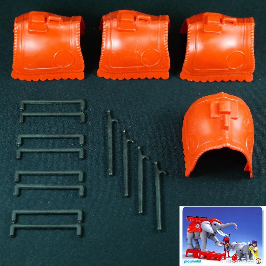 Playmobil: Playmobil accesorios de elefante sillas y barras ref.3519 ☼