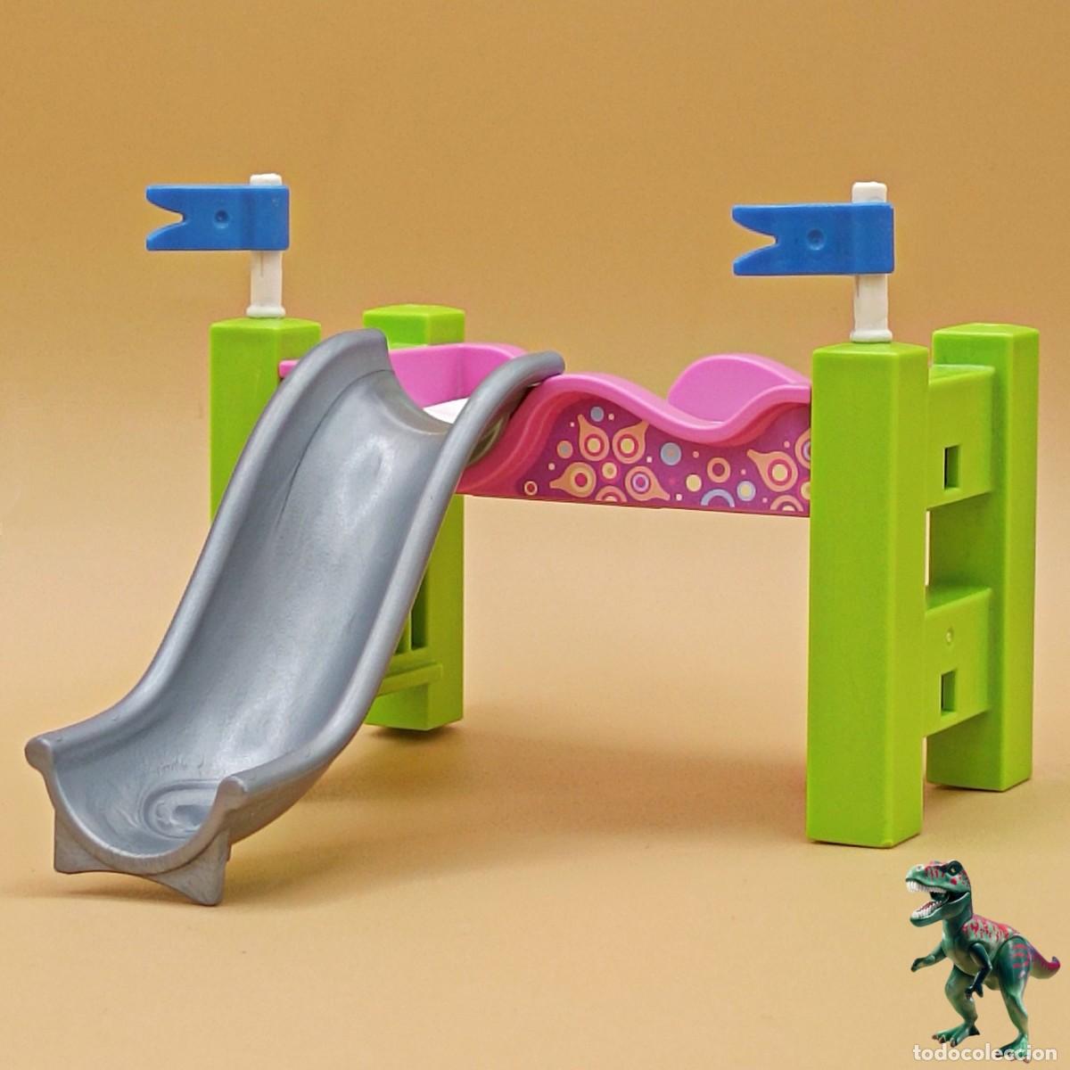 Playmobil: Playmobil cama alta peque&ntilde;a con tobogan habitacion infantil dormitorio litera ni&ntilde;o ni&ntilde;a 5579