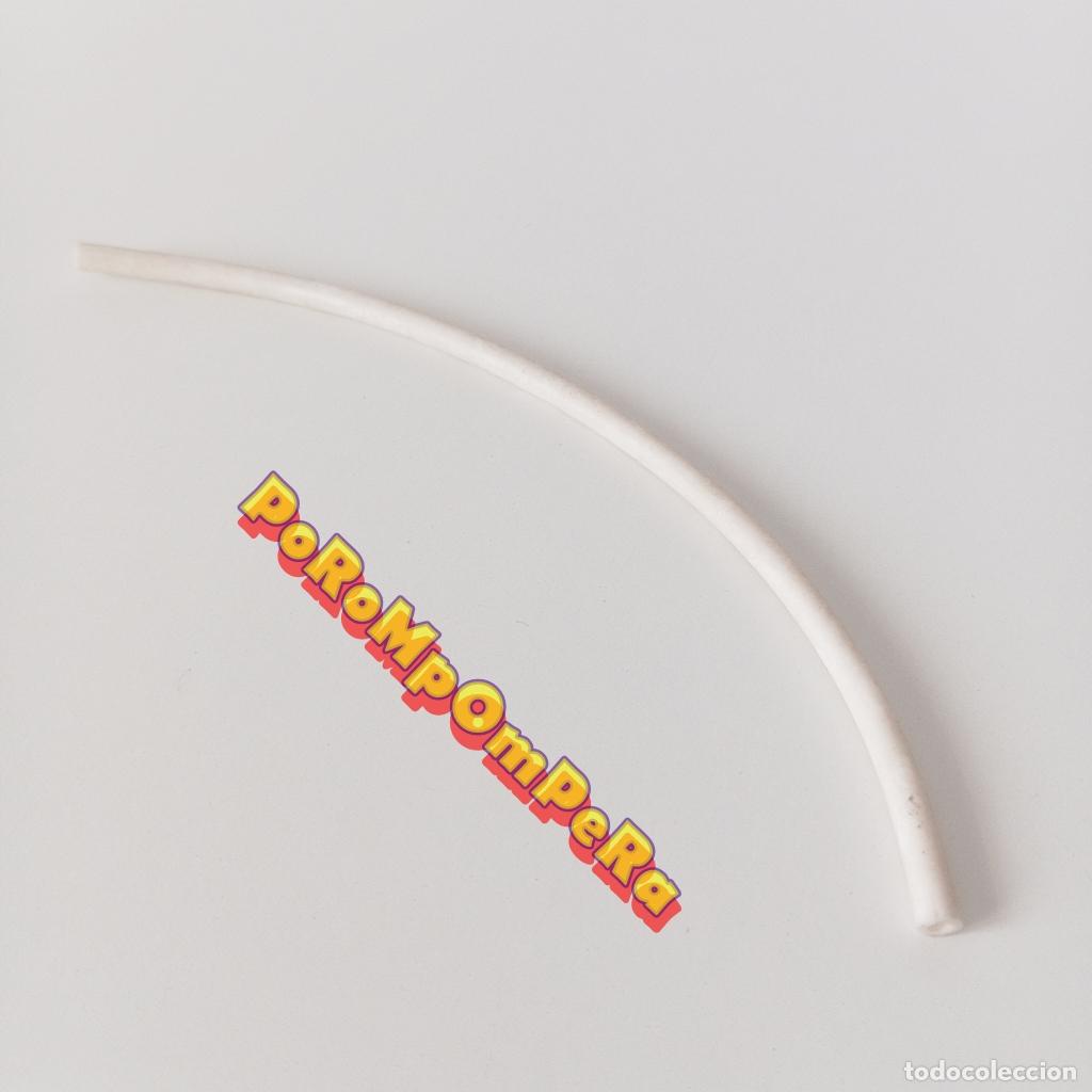 Playmobil: PLAYMOBIL tubo blanco goma 15cm aprox manguera bomberos bobina tuber&iacute;a D6