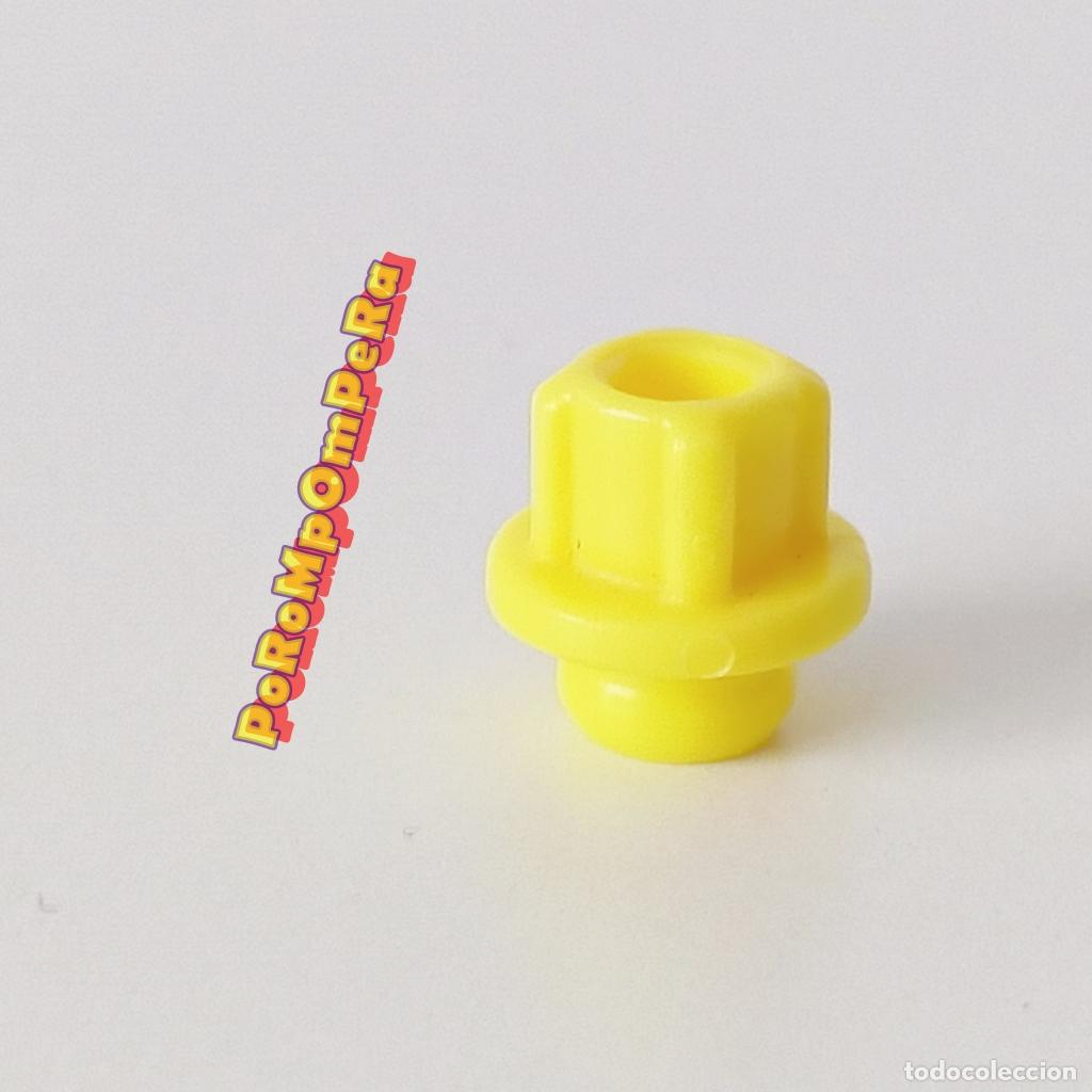 Playmobil: PLAYMOBIL enganche amarill-ne&oacute;n? SYSTEM X similar 4181 ? clip conector D6