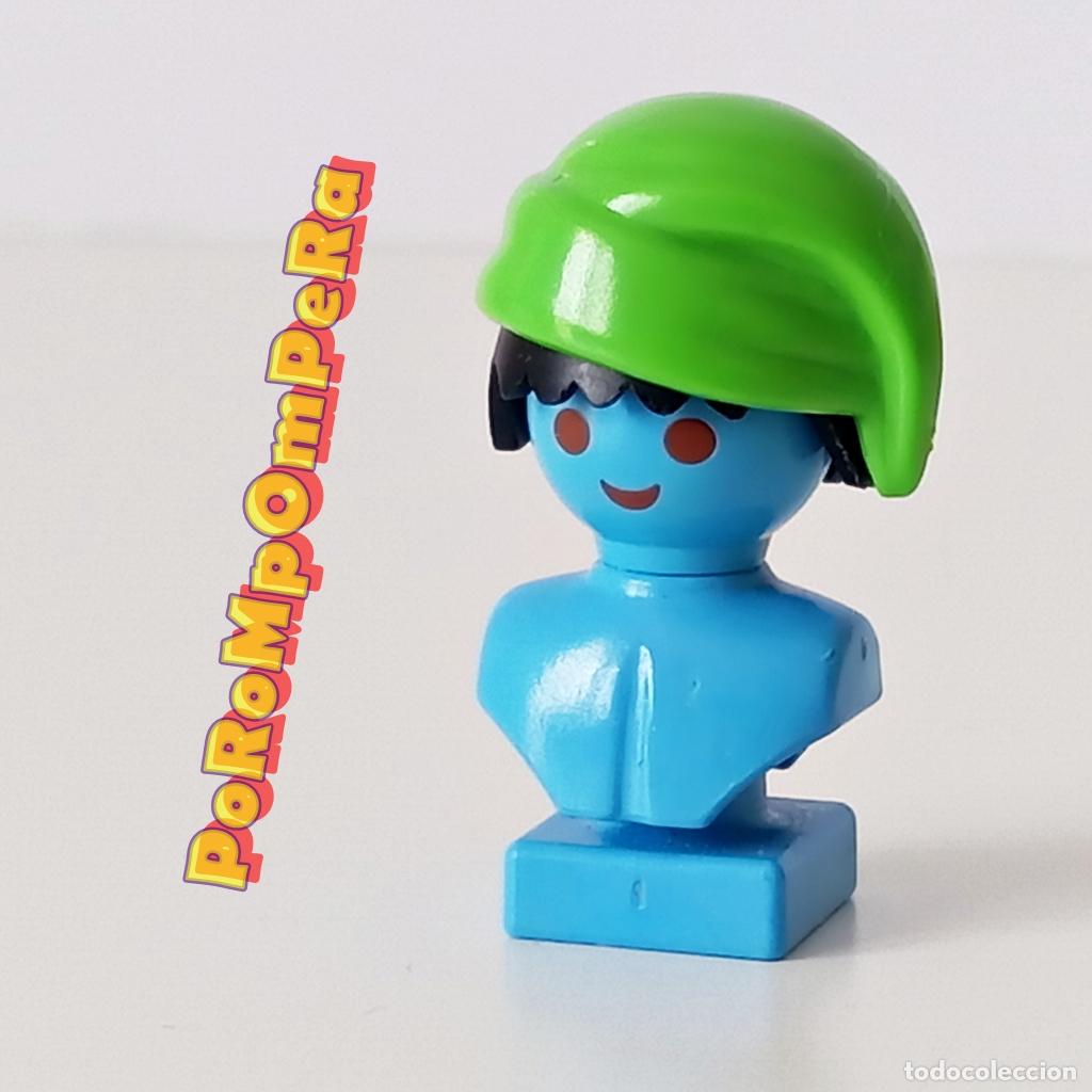 Playmobil: PLAYMOBIL gorro verde lima 3627 3750 3799 5728 6464 pirata medieval aldeano bel&eacute;n D6