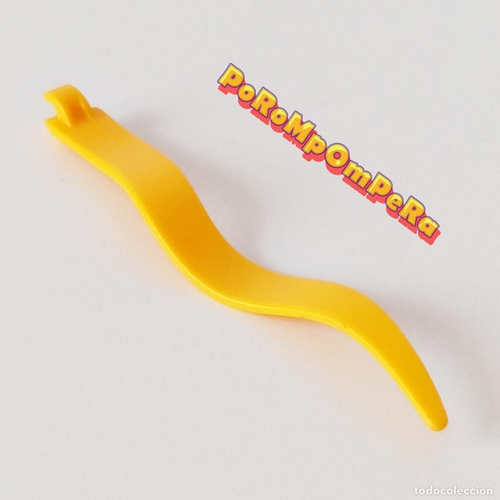 Playmobil: PLAYMOBIL bander&iacute;n amarillo 3268 4217 4436 5864 5959 9243 bandera estandarte medieval castillo D6