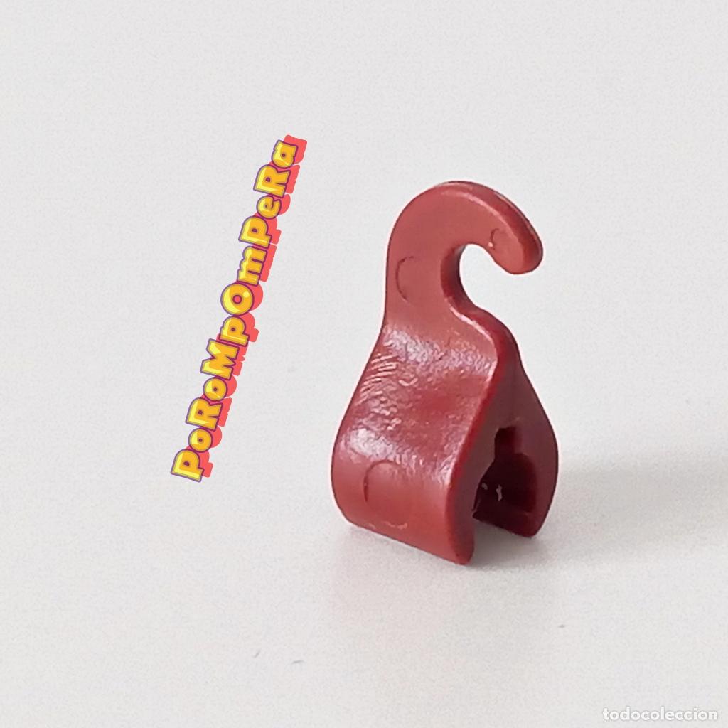 Playmobil: PLAYMOBIL gancho marr&oacute;n enganche arma espalda capa guerrero caballero medieval vikingo D6