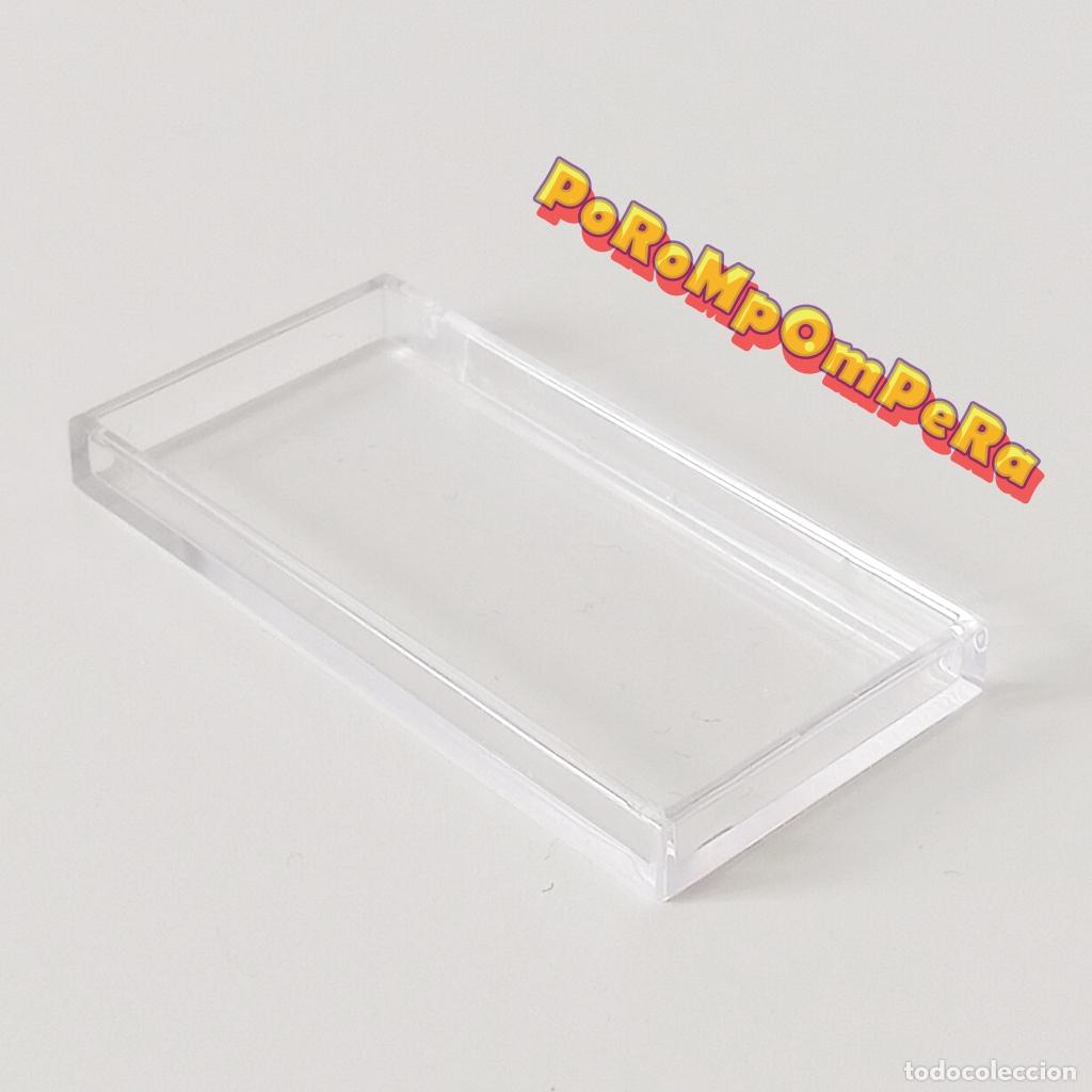 Playmobil: PLAYMOBIL pieza rectangular trasl&uacute;cida mostrador 5991 70188 vitrina expositor D6