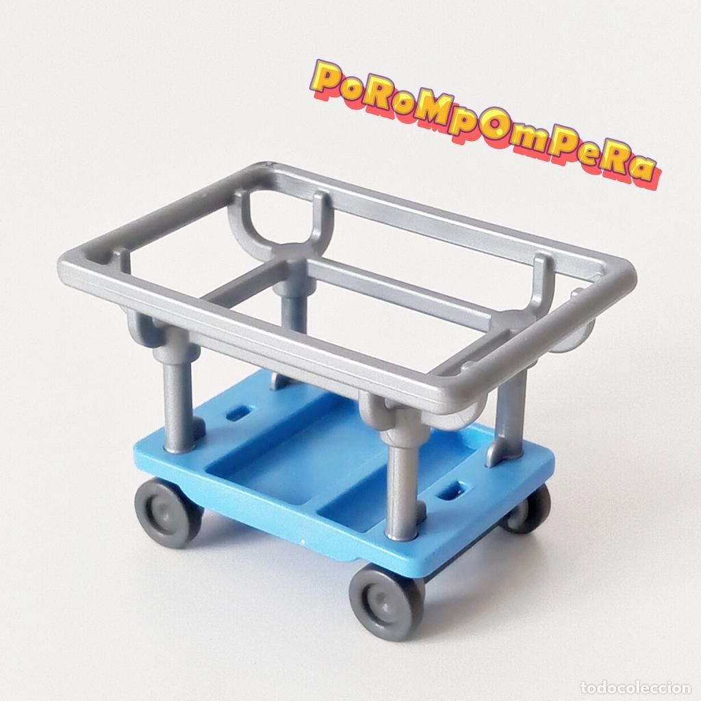 Playmobil: PLAYMOBIL carrito con ruedas incubadora beb&eacute; 4404 6657 ? similar 3979 6660 enfermera pediatr&iacute;a D6