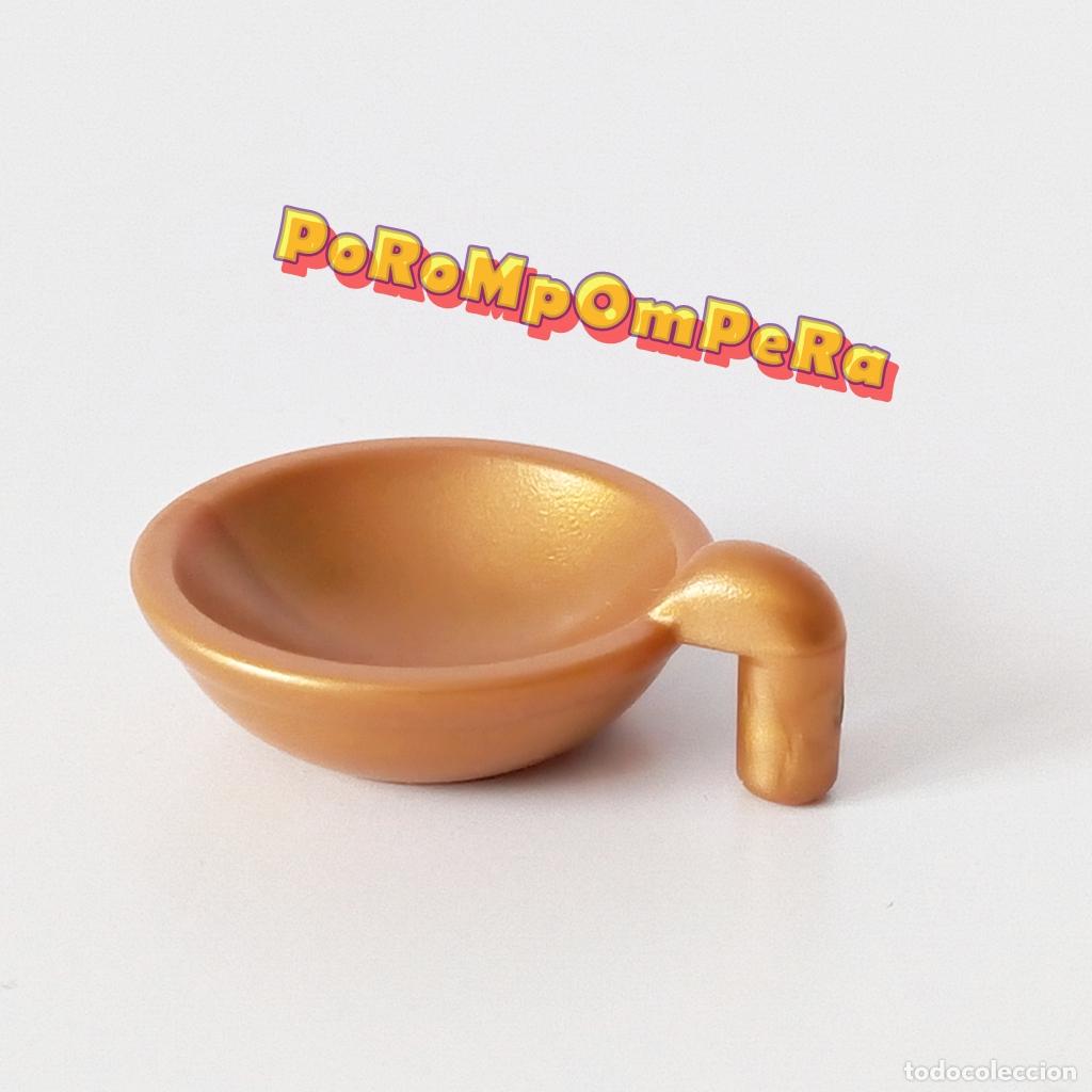Playmobil: PLAYMOBIL plato dorado con asa 4154 4166 5386 6179 D6