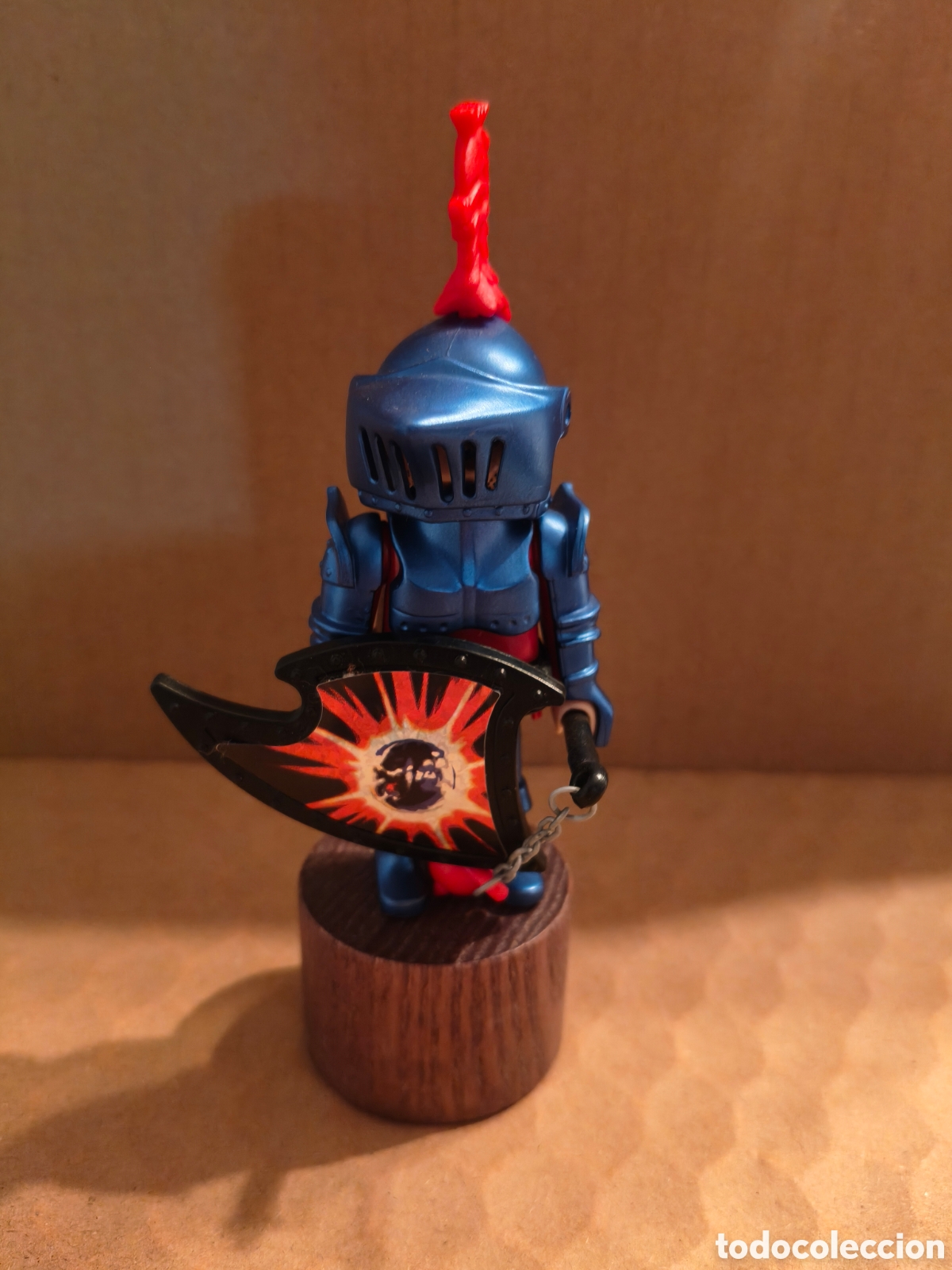 Playmobil: Figura Playmobil caballero azul