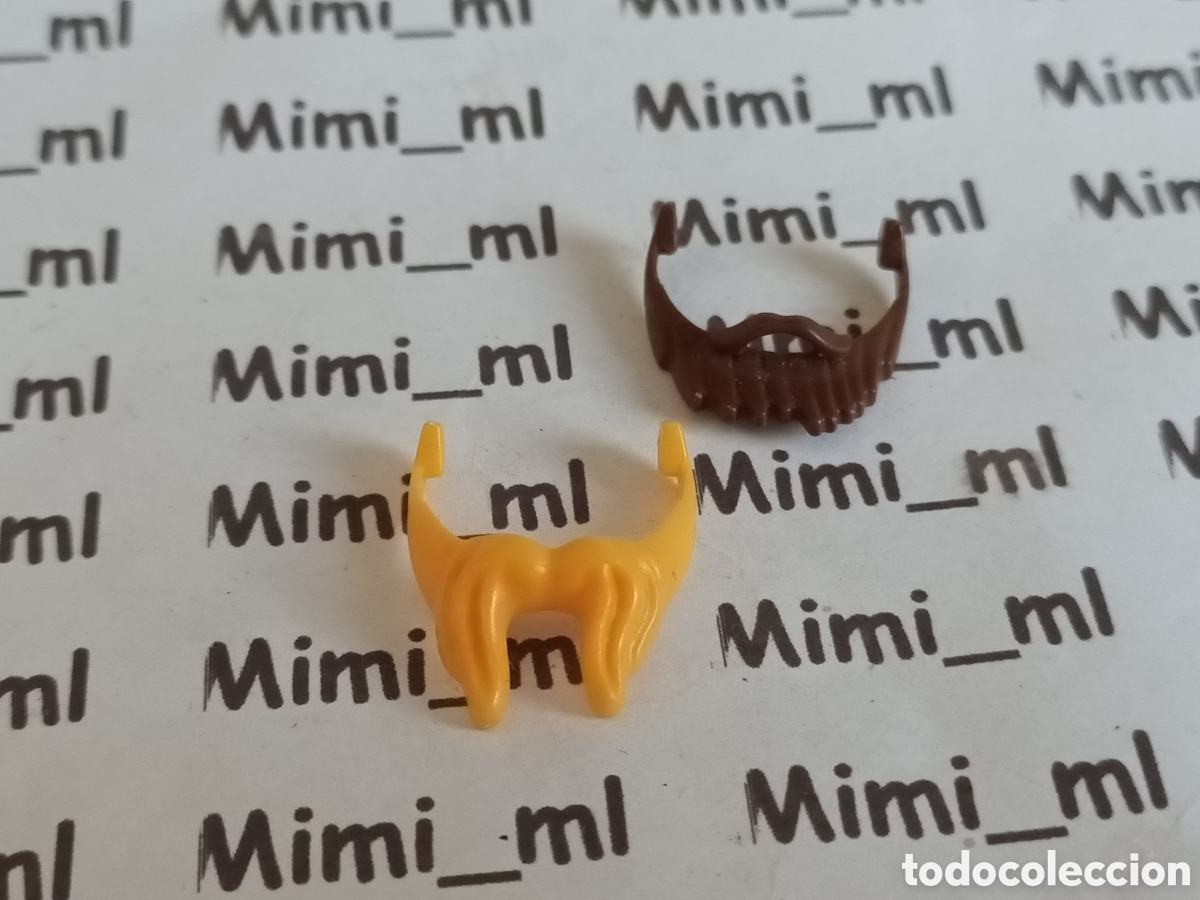 Playmobil: Playmobil 2 barbas medieval vikingo bigote