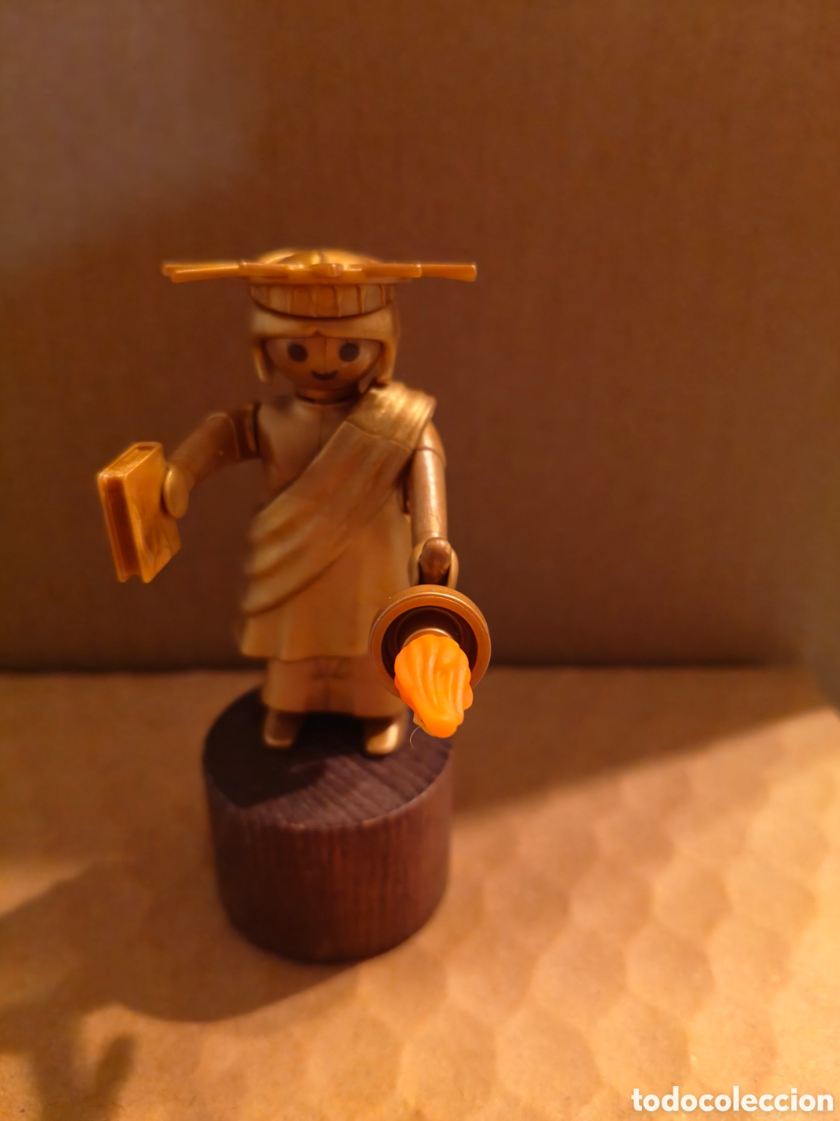 Playmobil: Figura Playmobil estatua de la libertad dorada
