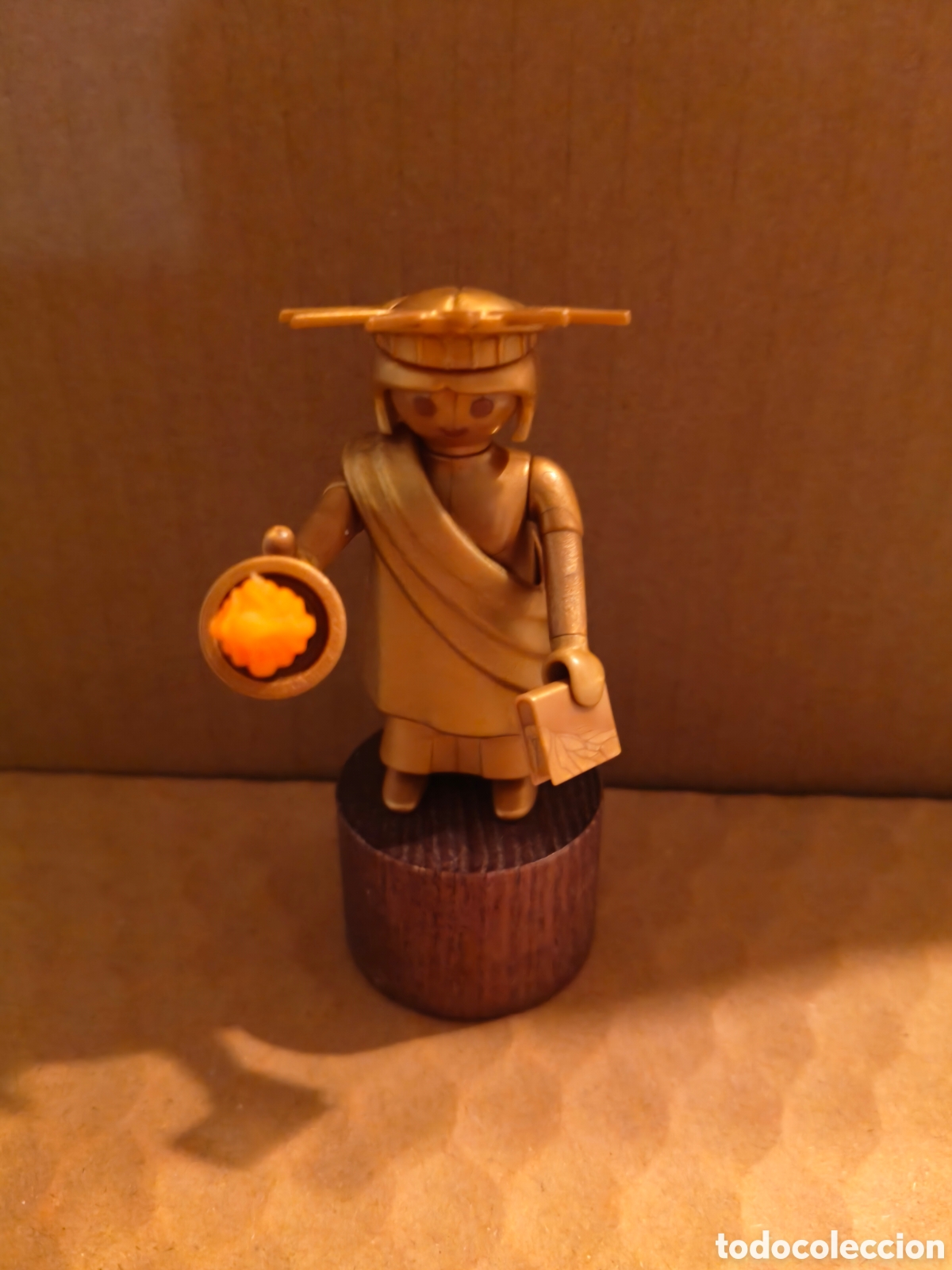 Playmobil: Figura Playmobil estatua de la libertad dorada