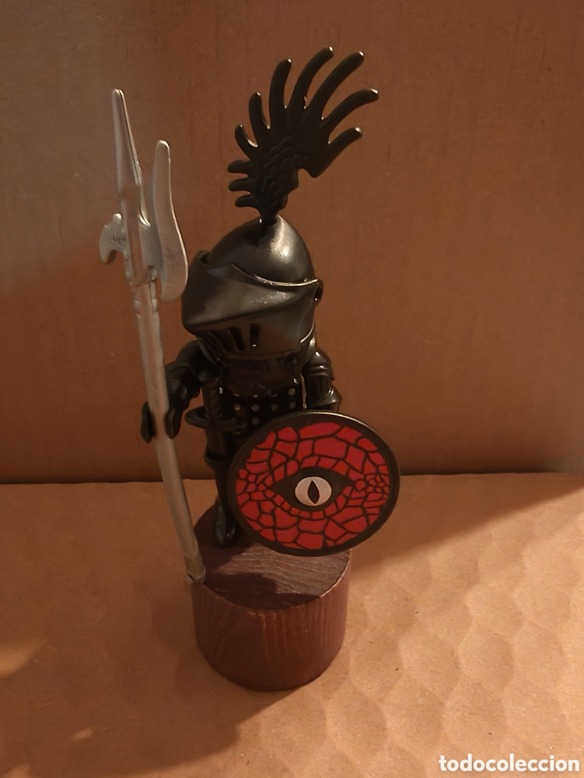 Playmobil: Figura Playmobil caballero negro