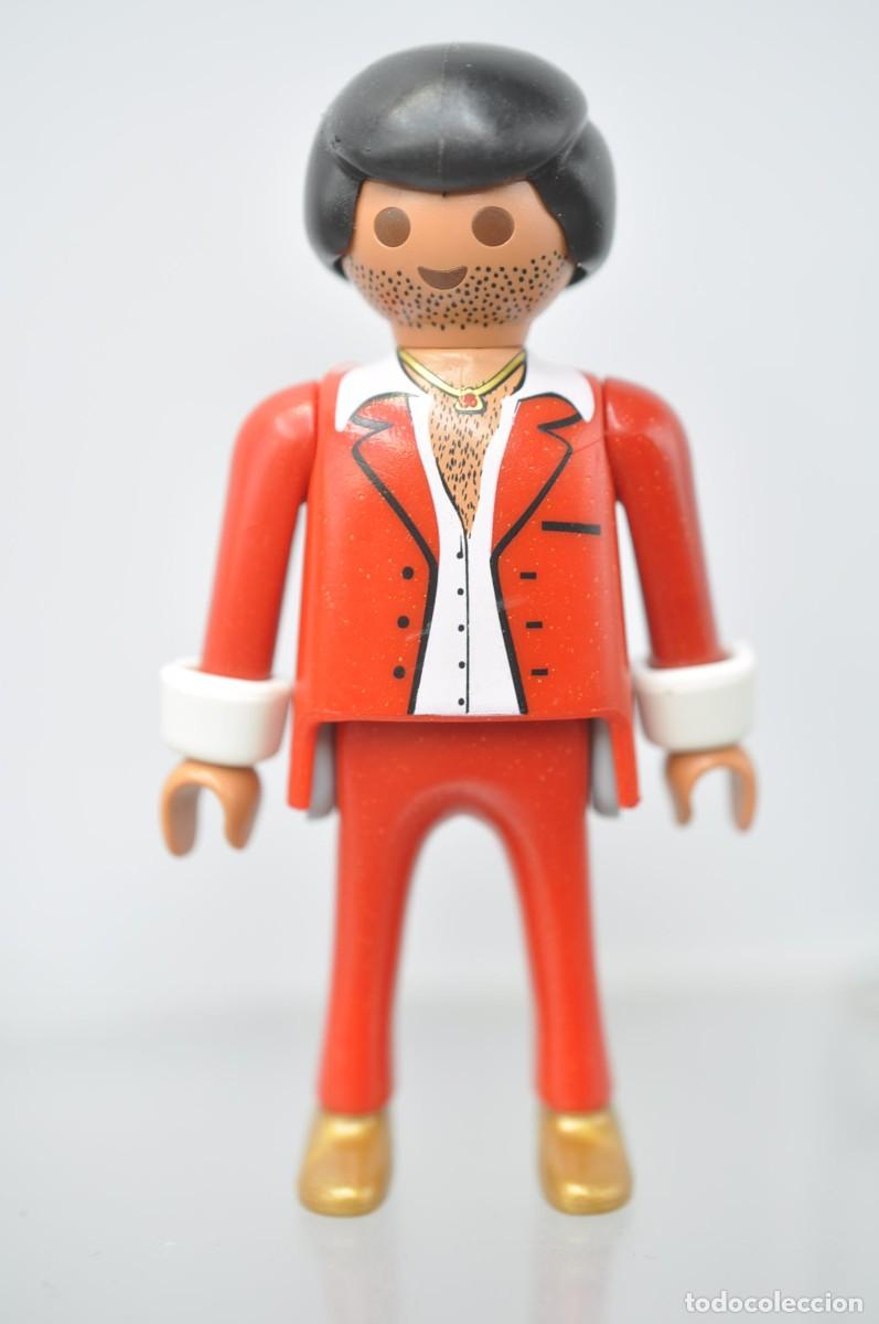 Playmobil: wsk115 Playmobil, figura hombre, cantante serie 24