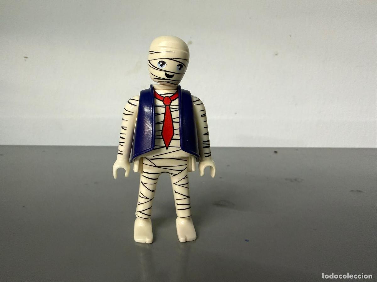 Playmobil: PLAYMOBIL figura momia con corbata despues de una boda, halloween -mix21