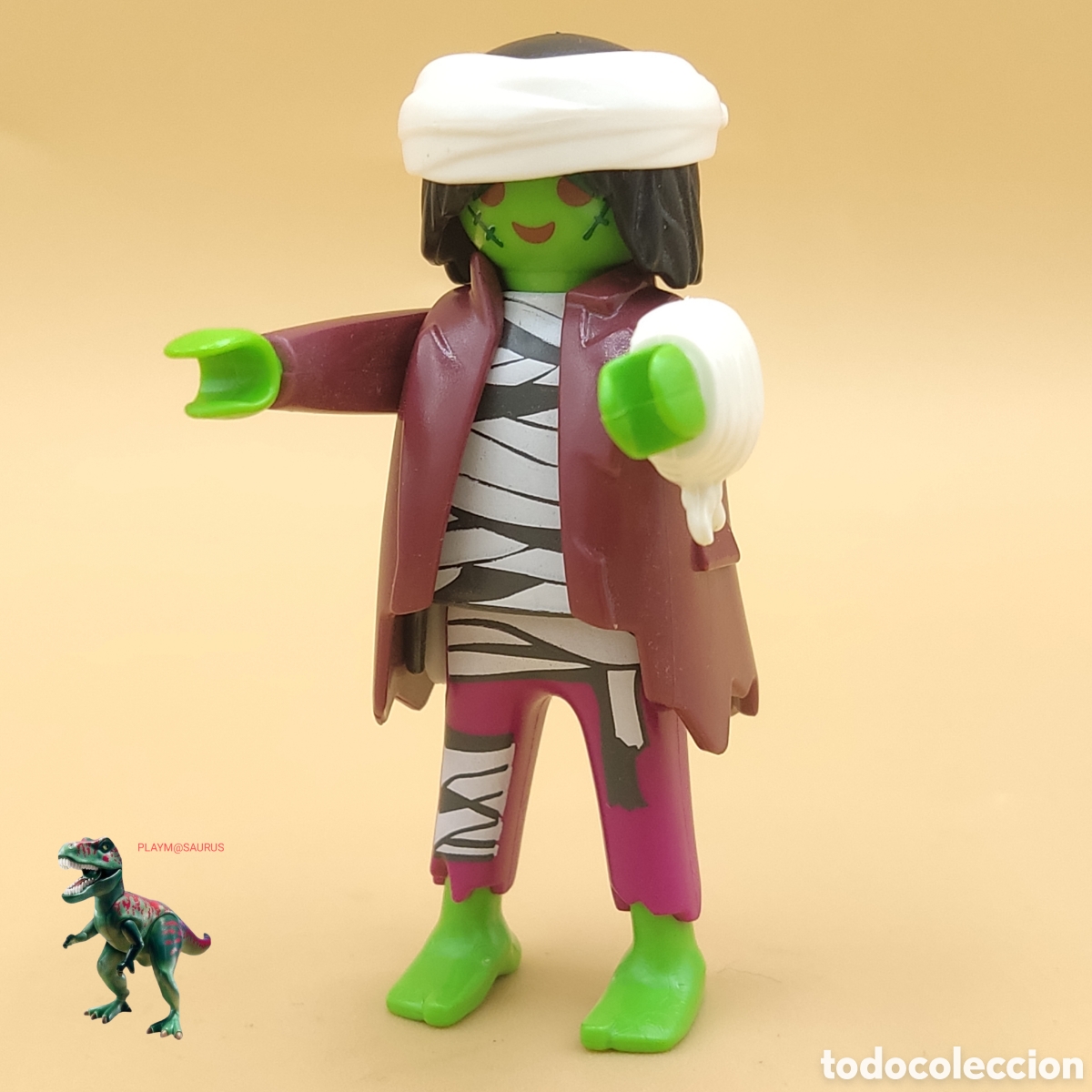Playmobil: Playmobil figura monstruo zombi zombie frankestein halloween terror momia cementerio tumba