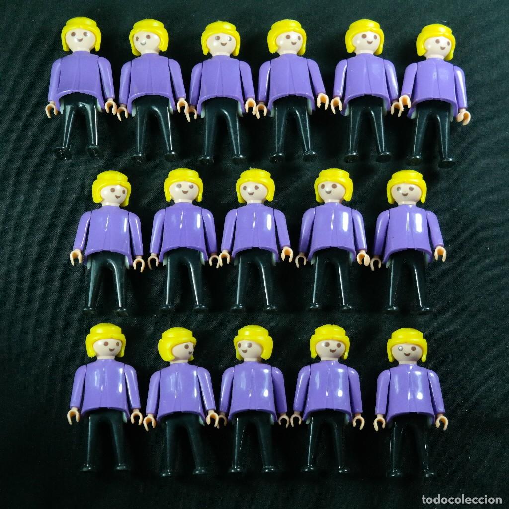 Playmobil: Playmobil mujeres violetas ☼