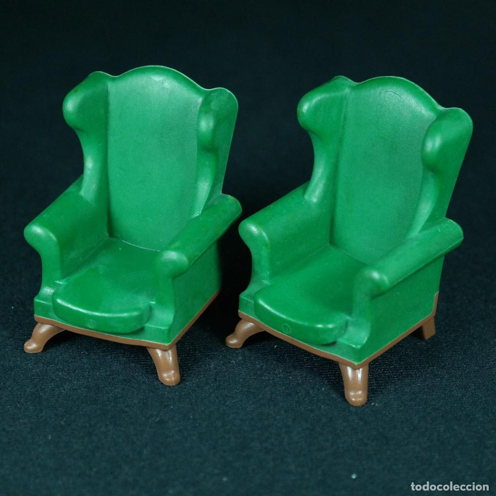 Playmobil: Playmobil dos sillones verdes ☼