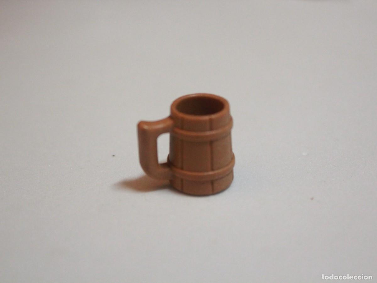 Playmobil: Accesorio playmobil jarra barril madera taberna medieval - Foto 2