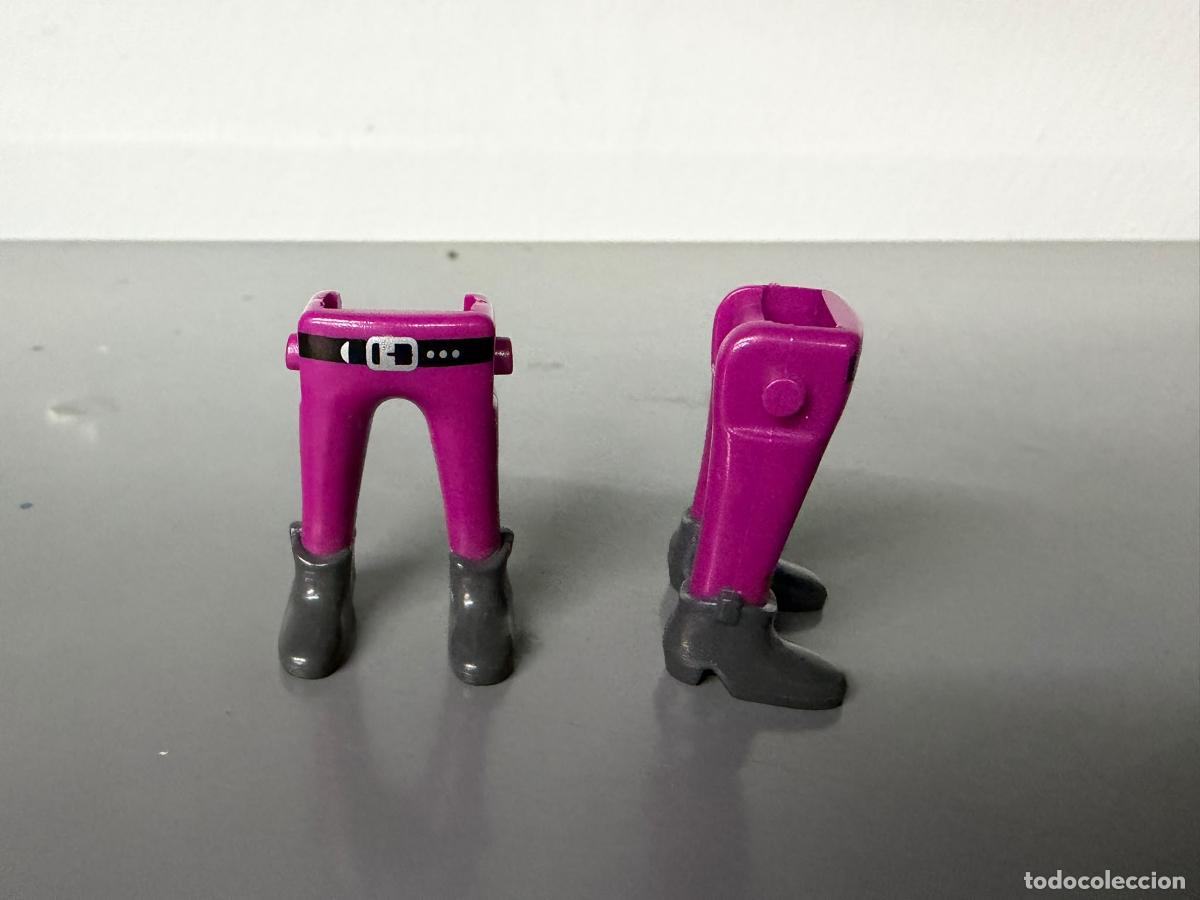 Playmobil: PLAYMOBIL lote 2 piernas recambio botines - dos unidades- pr2