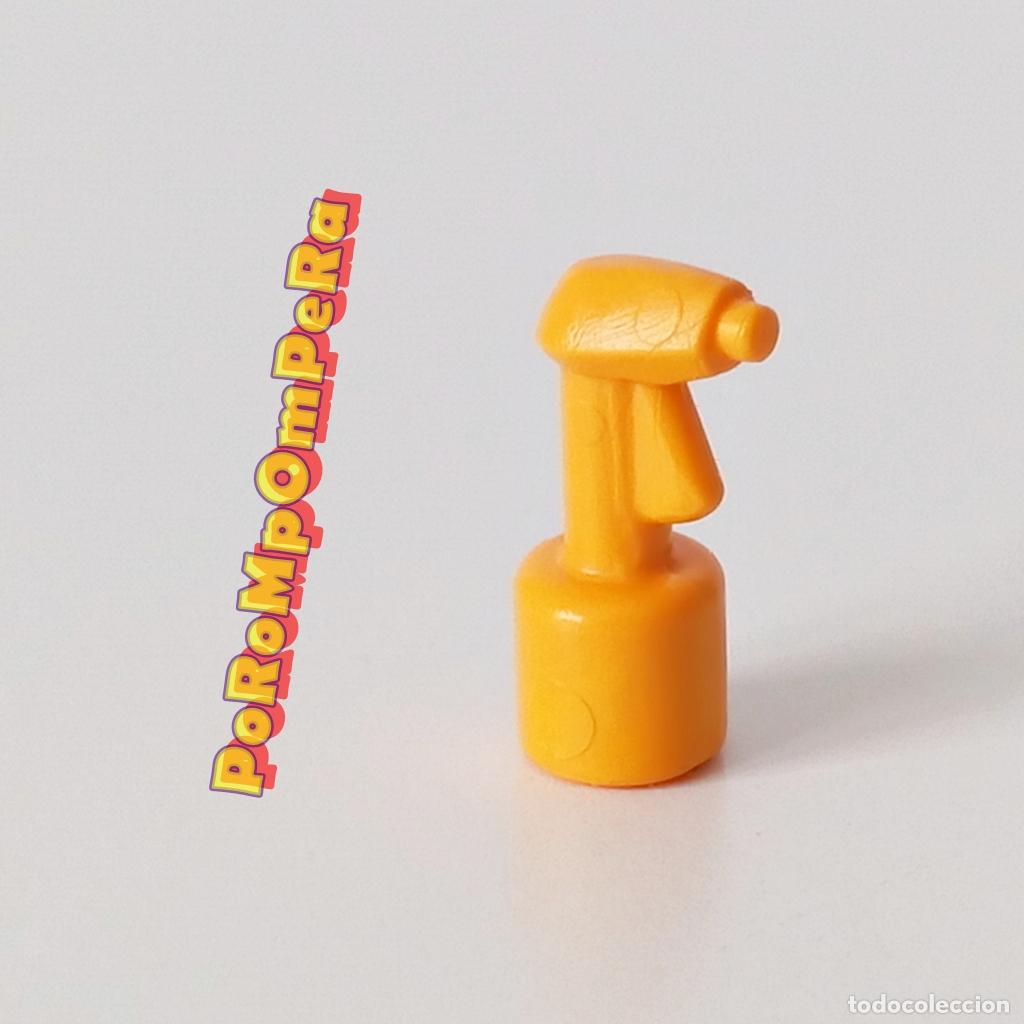 Playmobil: PLAYMOBIL bote spray pulverizador vaporizador envase limpieza casa tienda peluquer&iacute;a jard&iacute;n D6
