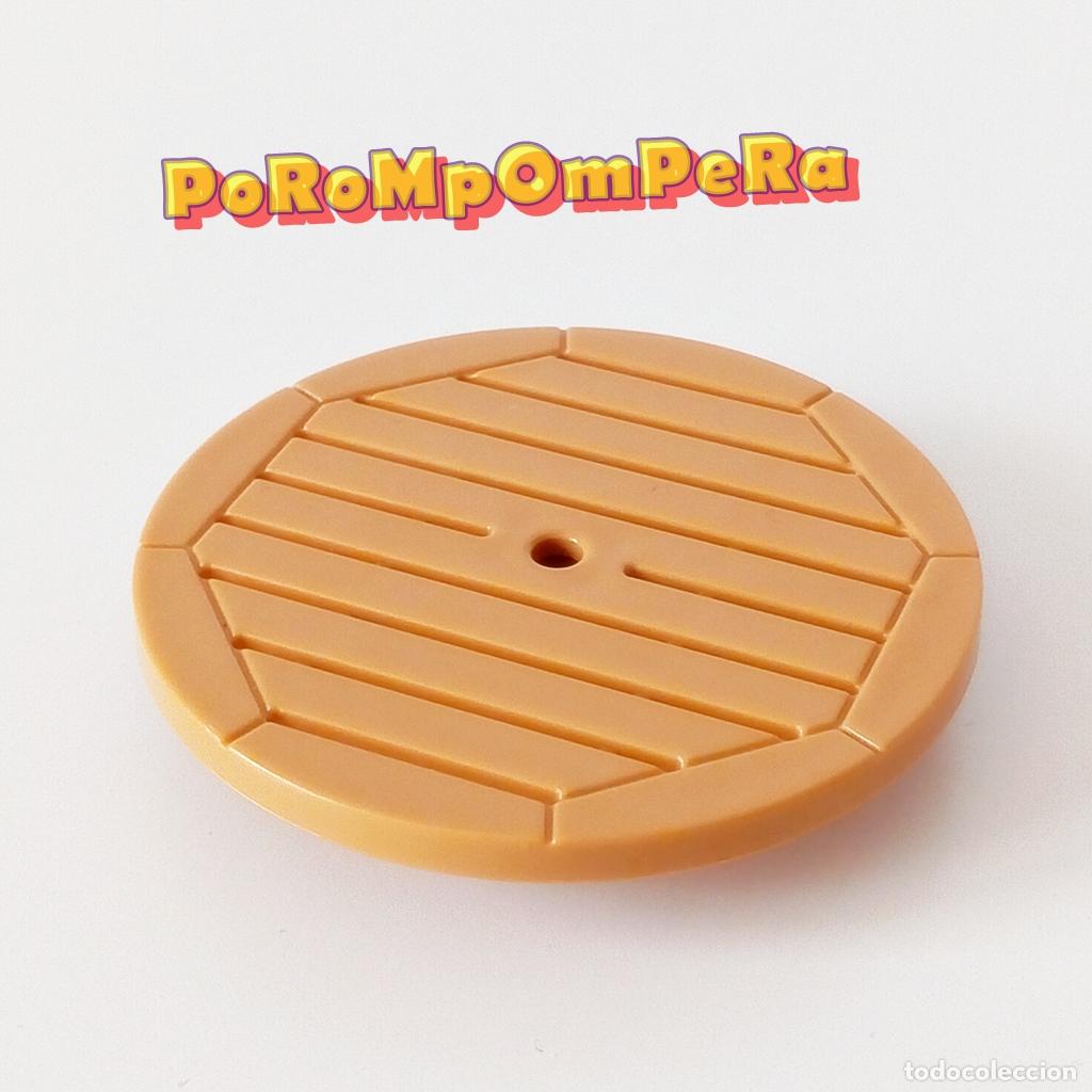 Playmobil: PLAYMOBIL tablero redondo mesa beige 3230 similar 3634 3728 3771 4279 6104 D6