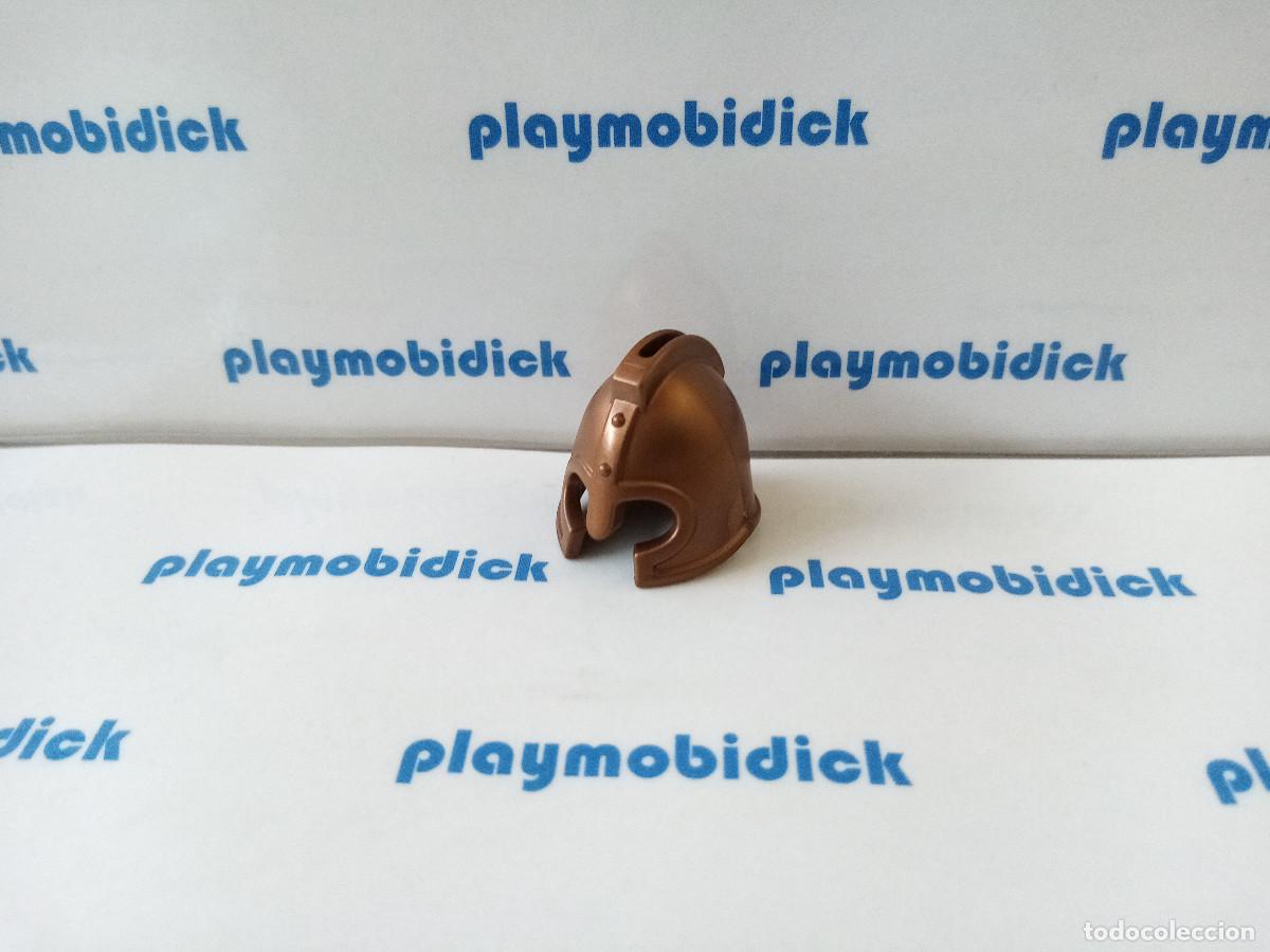 Playmobil: Playmobil casco romano espartano color bronce