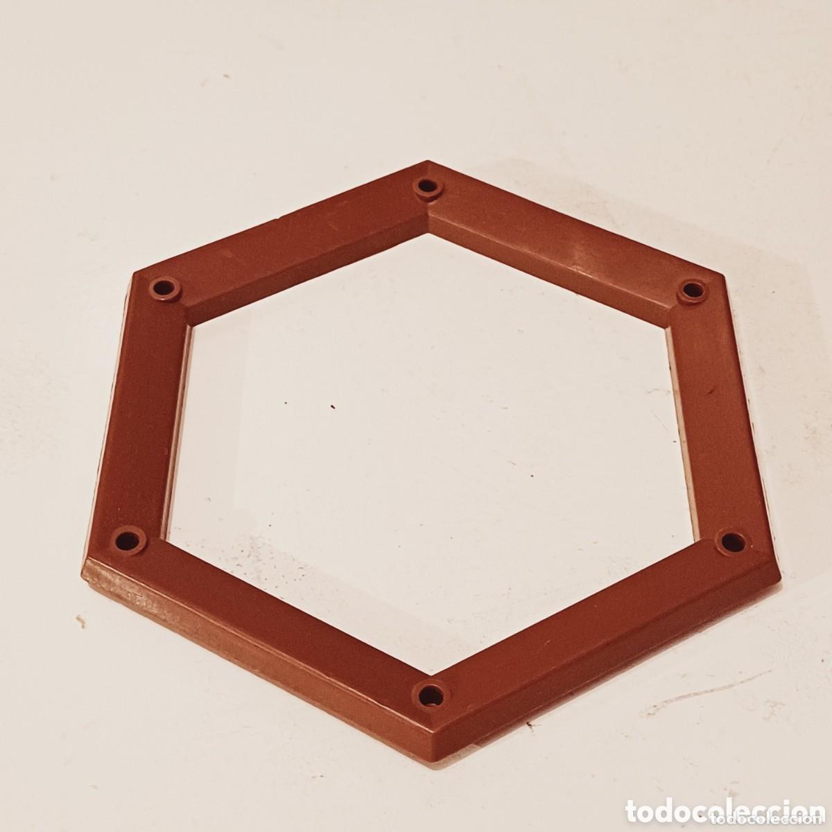 Playmobil: playmobil base tipi teepee indio marr&oacute;n hexagonal