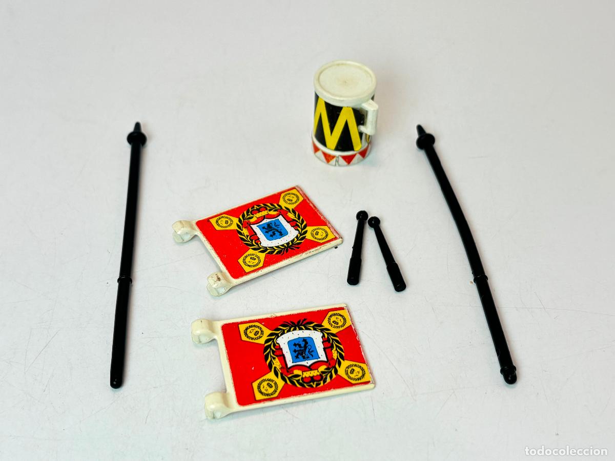 Playmobil: Playmobil 3544 bandera y tambor guardia real