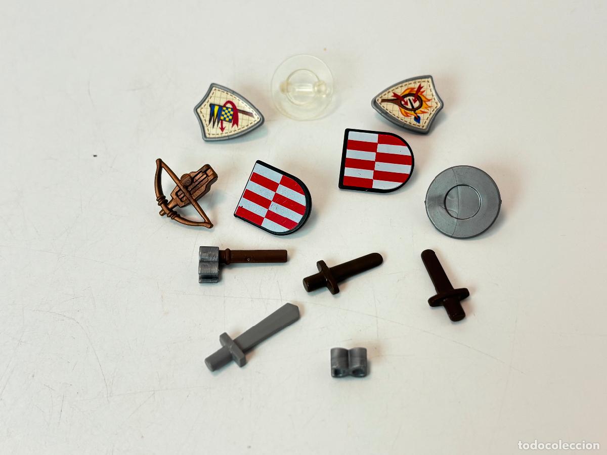 Playmobil: Playmobil lote escudo espada ni&ntilde;o medieval