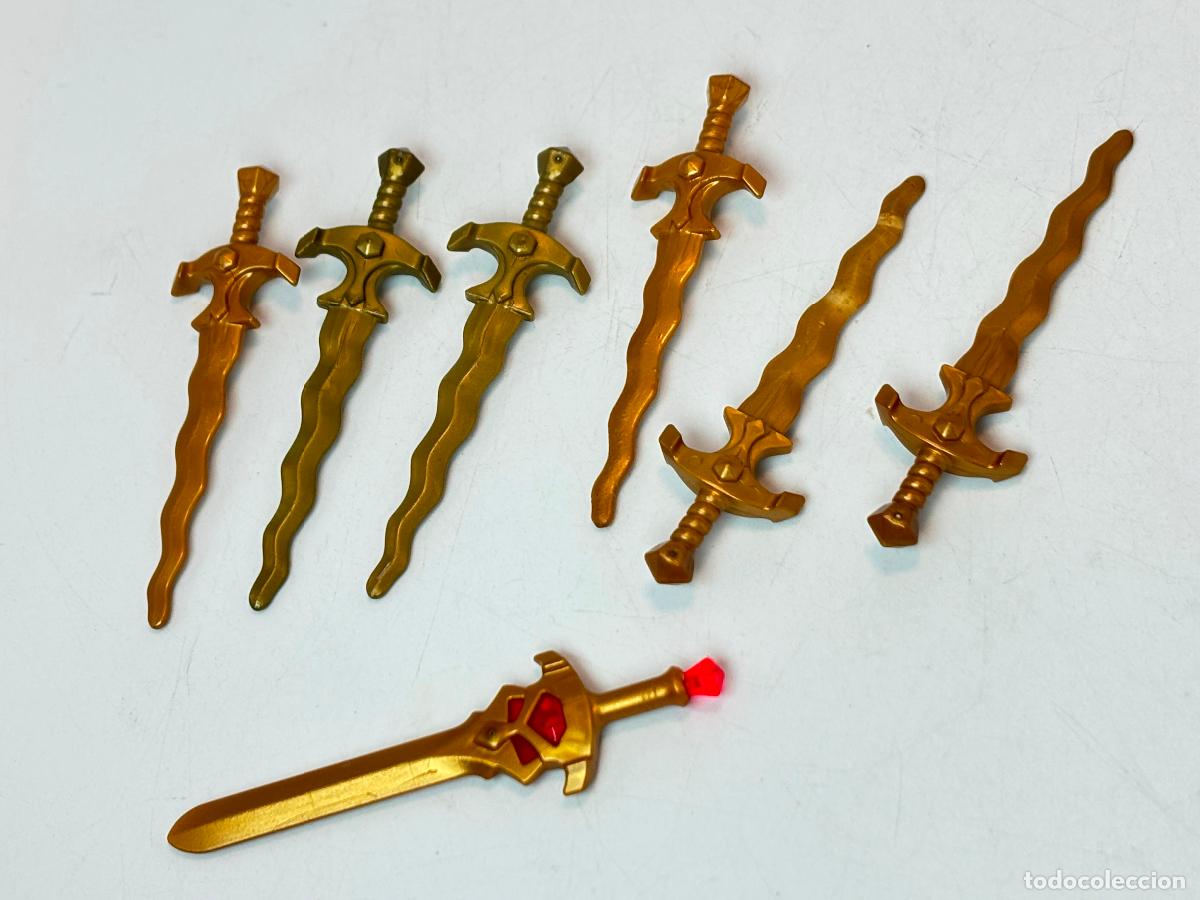 Playmobil: Playmobil lote espada dorada caballero medieval