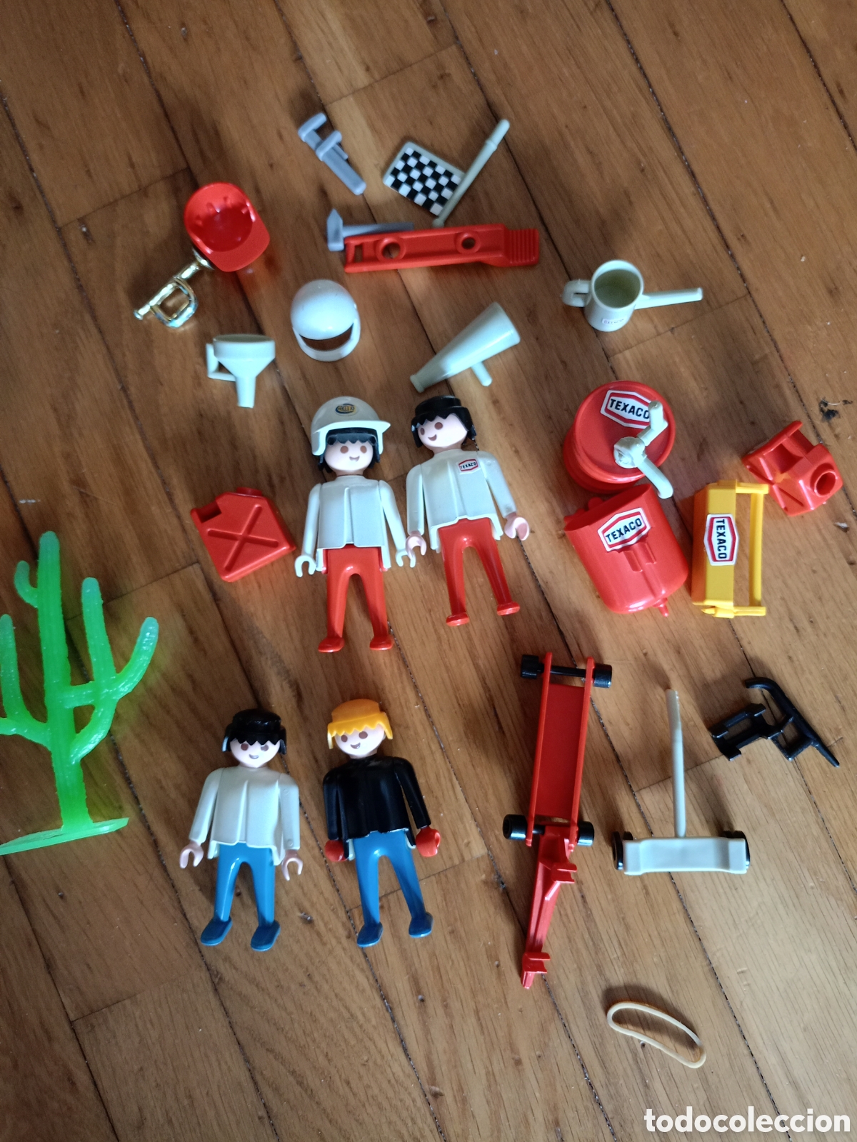 Playmobil: Lote Playmobil Texaco a&ntilde;os 70-80