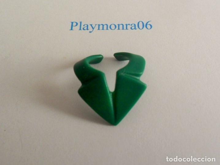 Playmobil: PLAYMOBIL P080 * CUELLO SOLAPA ANCHA CHAQUETA VERDE