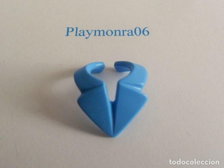 Playmobil: PLAYMOBIL P080 * CUELLO SOLAPA ANCHA CHAQUETA AZUL CLARO