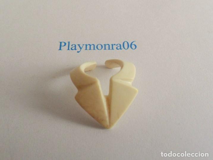 Playmobil: PLAYMOBIL P080 * CUELLO SOLAPA ANCHA CHAQUETA BLANCO
