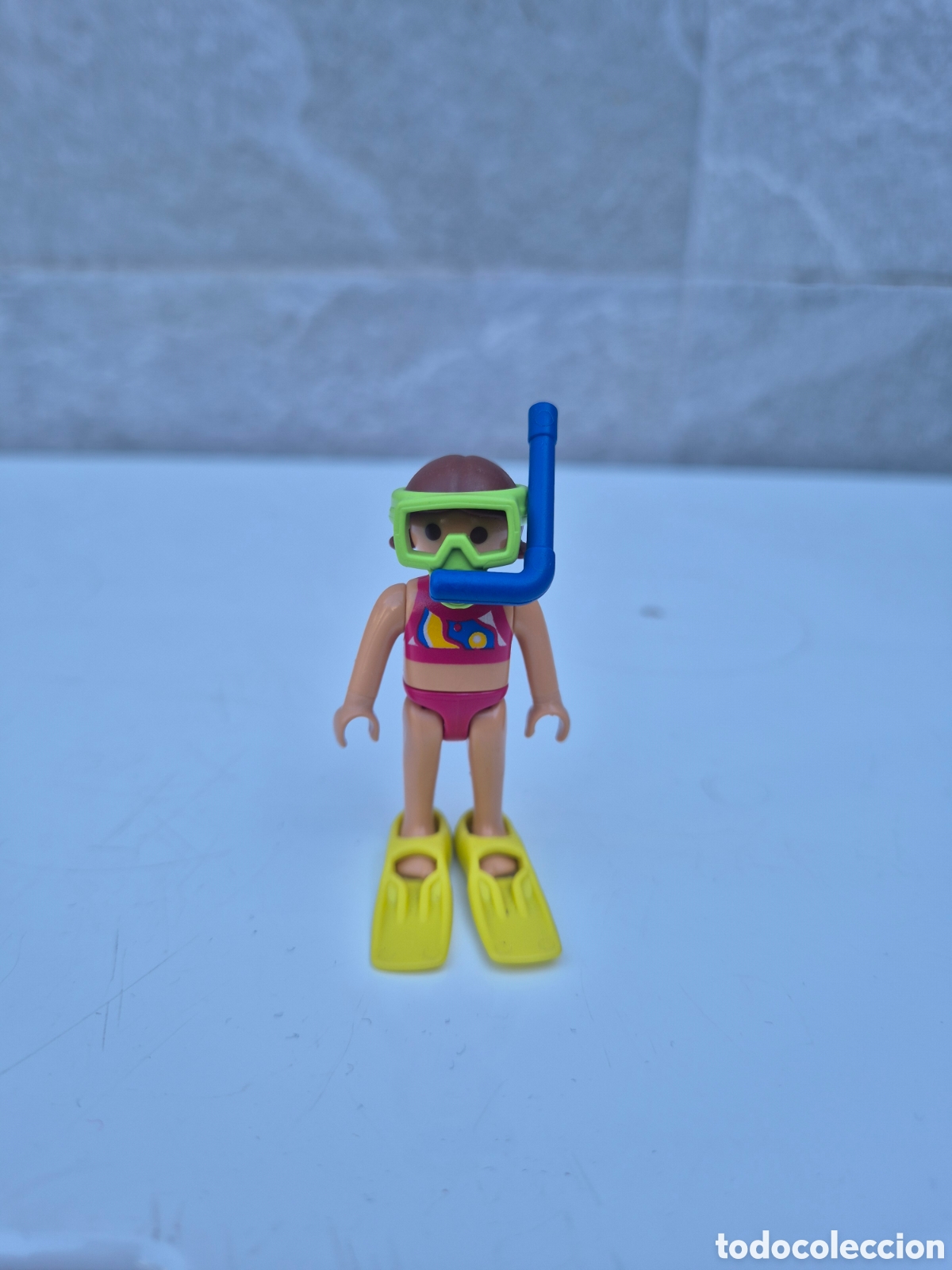 Playmobil: Playmobil figura ni&ntilde;a playa