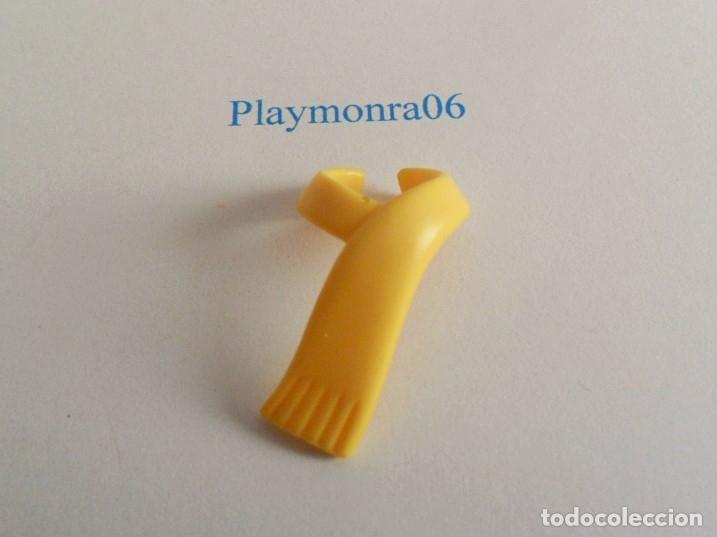 Playmobil: PLAYMOBIL P080 * CUELLO BUFANDA INVIERNO AMARILLA